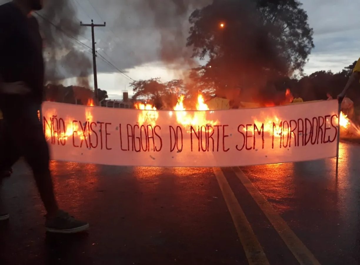 nao existe lagoas do norte sem moradores